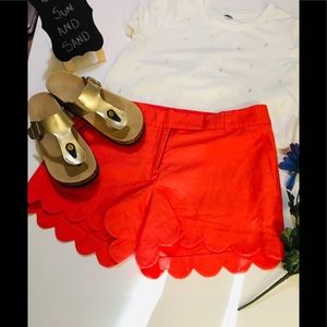 J. CREW woman short linen summer size 6 casual